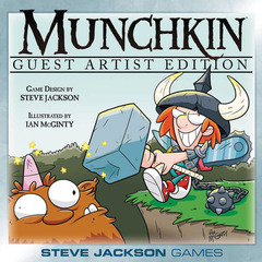 Munchkin: Guest Artist Edition (Ian McGinty) core game steve jackson